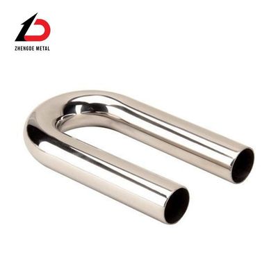 Round Mirror Polished Pickling U Bend Heat Exchange Tube JIS SS321 310S 309S 2205 2507