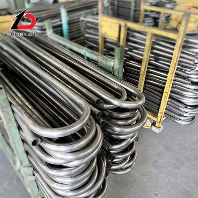Round Mirror Polished Pickling U Bend Heat Exchange Tube JIS SS321 310S 309S 2205 2507