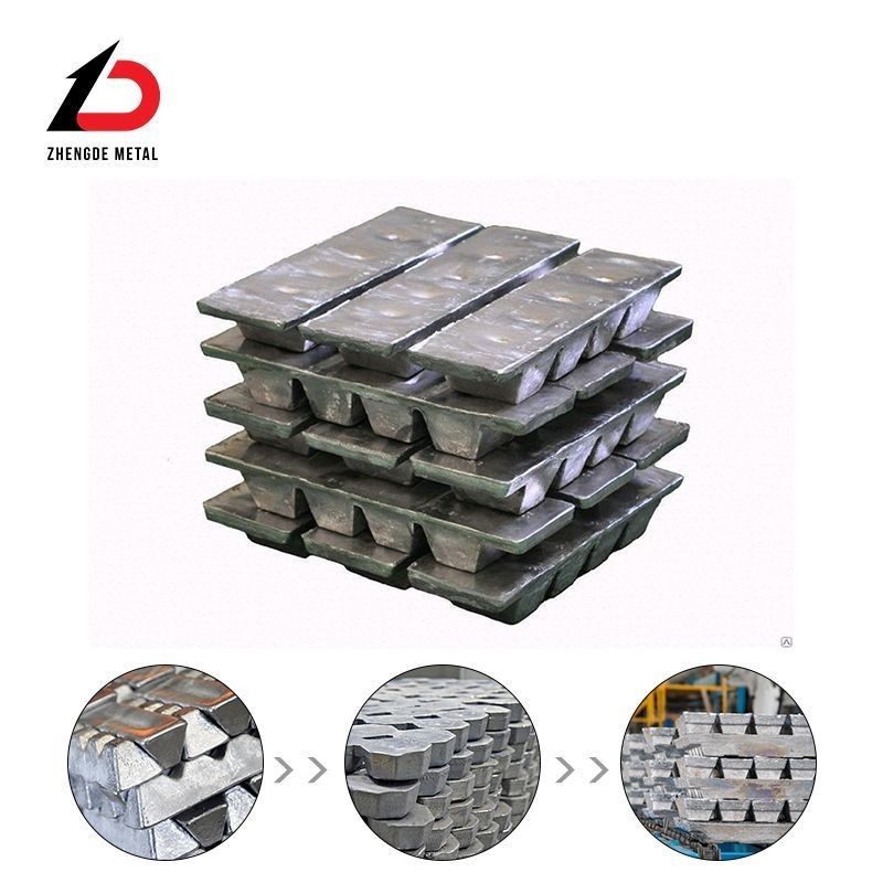 High Purity 99.9% 99.8% 99.7% Non Alloy Zinc Ingot For Medical Chemical