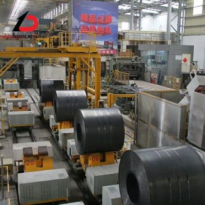 ZD-GC01568 Stock St37 Q215 Q275 Q295 Q235 SGCC SPCC DC01 DC02 CRC HRC Ms Mild Cold Hot Rolled Carbon Coil Stock Le stock est composé de coils de carbone laminés à chaud et à froid