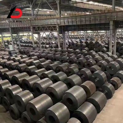 Coils d'acier laminés à chaud pour la construction 0,12-6,0 mm Épaisseur 600-1500 mm Largeur 3-8mt/Coil Full Hard ISO JIS ASTM AS EN GB