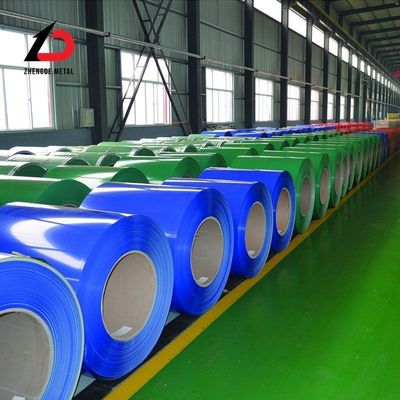 Stock suffisant d'approvisionnement ASTM/AISI/SGCC/CGCC 0.1mm-3.0mm Z120-275 PPGI/PPGL bobine d'acier à partir avec cycle personnalisé 7-15 jours
