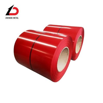 Coil d'acier PPGI de Shandong Zhengde Dx51d Dx52D Dx53D Dx54D 0,15-0,35 mm SGCC Sgcd acier prégalvanisé pour les besoins personnalisés