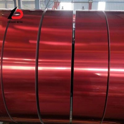 Tolérance -/ 1% Ral Couleur PPGI Coil d'acier galvanisé prépeint pour la fabrication