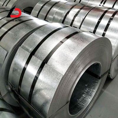 914m Dx51 Z90 Z100 Z125 ASTM GB A653 A653m bande de fer galvanisé Z100g enduit de zinc