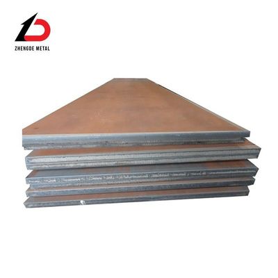 Tolérance de tôle d'acier laminé à chaud -1 N690 440c Plaque d'acier à haute résistance Ar700 Plaque de conteneur revêtue d'acier au carbone de 5 mm