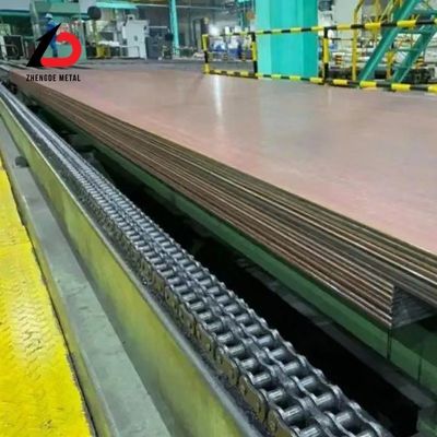 Plaque d'acier laminée à chaud à faible teneur en carbone SS400 A36 Ms1020 DC01 Dx51d S355jr SPHC St15 St37 St44 St52 S235jr