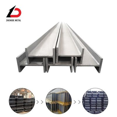 A36 SS400 S235jr S275jrs S355jr Q235 Q355 Faisceau H laminé à chaud pour acier de construction à haute résistance