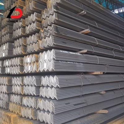 ASTM A36 A53 Q235 Q345 Acier à angle égal au carbone galvanisé en fer en forme de L Bar d'angle en acier doux avec spécifications standard