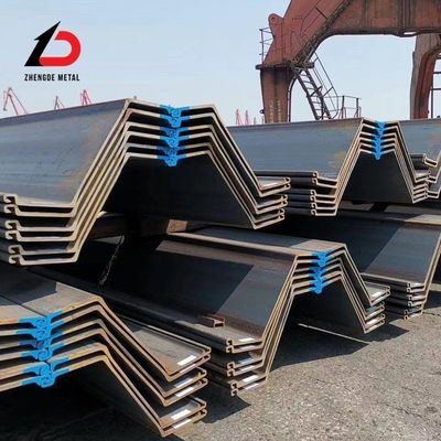Prix par tonne de pile de tôles d'acier laminées à chaud de type U/type 3 pile de tôles d'acier laminées à chaud de type 4 de 12 m