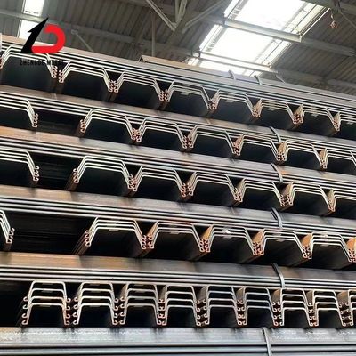 Piles de tôles d'acier Larsen laminées à chaud de type U/Z Sy390, Syw295, Syw390