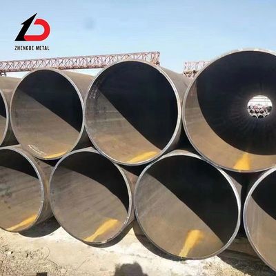 A53 A333 A106 St45 Sch40 DN15 Q235B Q355b API 5L Noir de carbone paroi épaisse de grand diamètre à froid tiré en spirale tube en acier sans soudure