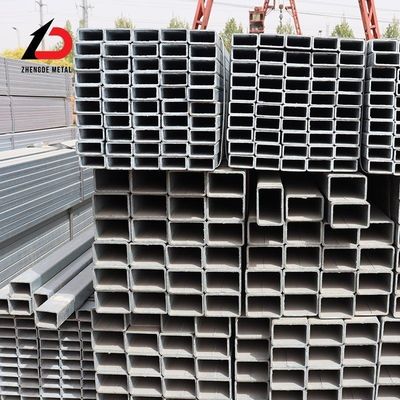 Meilleur prix 0,5 - 20 mm ASTM A36 S235jrg1 Q235 Q345 Pipe en acier galvanisé soudé carré/tube rond de haute qualité pour le transport par pipeline, tuyau de chaudière