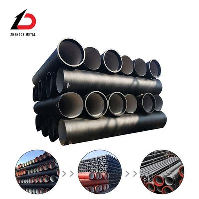 Prix compétitif ISO2531 DN De 80mm 100mm 150mm 200mm Pipe en fer ductile avec prix du fabricant