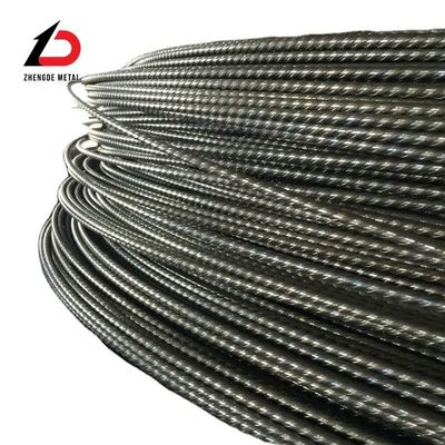 Prix ASTM A421 3.8mm 4mm 5mm 6mm 1670MPa 1770MPa Fil PC en retrait Faible relâchement Fil d'acier prétensionné en béton à bas prix
