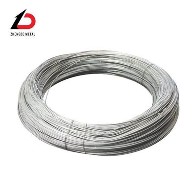 Fil d'acier galvanisé à haute traction 0,3 - 11,0 mm Fil de liaison galvanisé électro Galvanisé, fil plat non allié