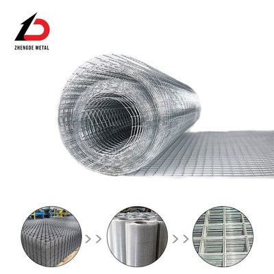 Tissu galvanisé à chaud, galvanisé, soudé, de 6 mesures, de 12 mesures, fil de 1/4