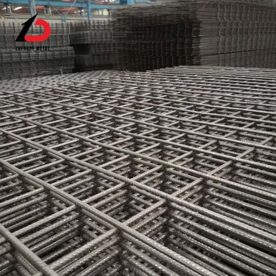 Z40 galvanisé 7.6mm 8mm 10mm 12mm Résistance en acier Maillage déformé Béton renforcement soudé Résistance/maillage en fil 200X200mm