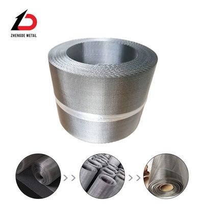 Galvanisée semi-cercle tissé 0,4 mm 1.239 Maillage n ° 16 Spécification 316 Maillage en acier inoxydable prix d'usine