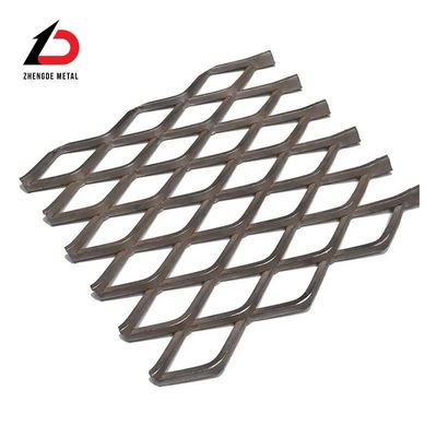 Acier galvanisé à faible teneur en carbone acier inoxydable aluminium cuivre nickel maille métallique étendue