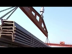 Q235 Q345 Piles de tôles d'acier moulées à froid 304 316 Sy295 Ysp45