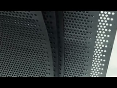 Maillage métallique perforé sur mesure en acier inoxydable en aluminium en cuivre en laiton couleurs